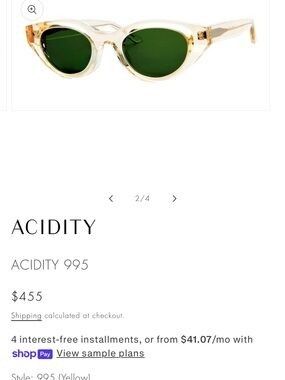 Thierry Lasry “Acidity” cat-eye sunglasses